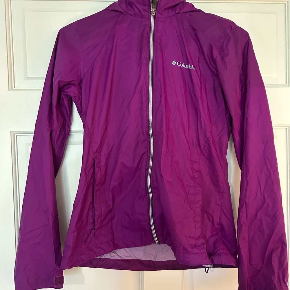 Columbia Women's Purple Raincoat
